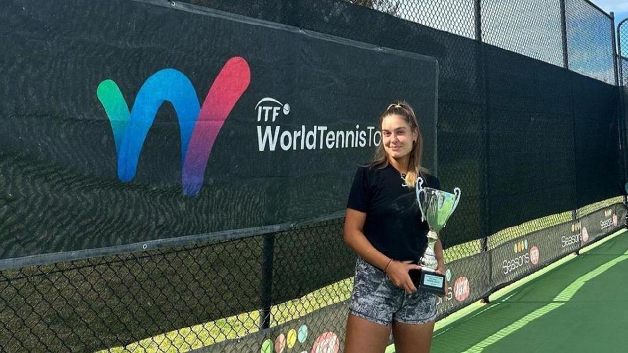 Milli tenisçi Melisa Ercan'dan Avustralya'da şampiyonluk