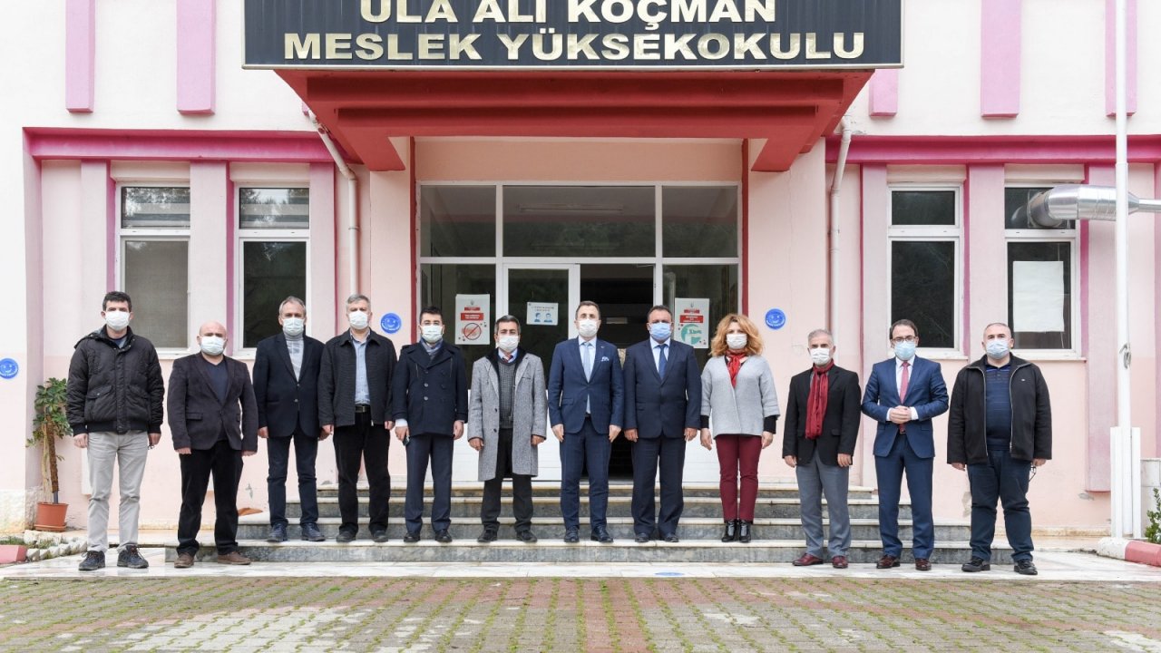 Rektör Çiçek’ten Türkler’e ziyaret