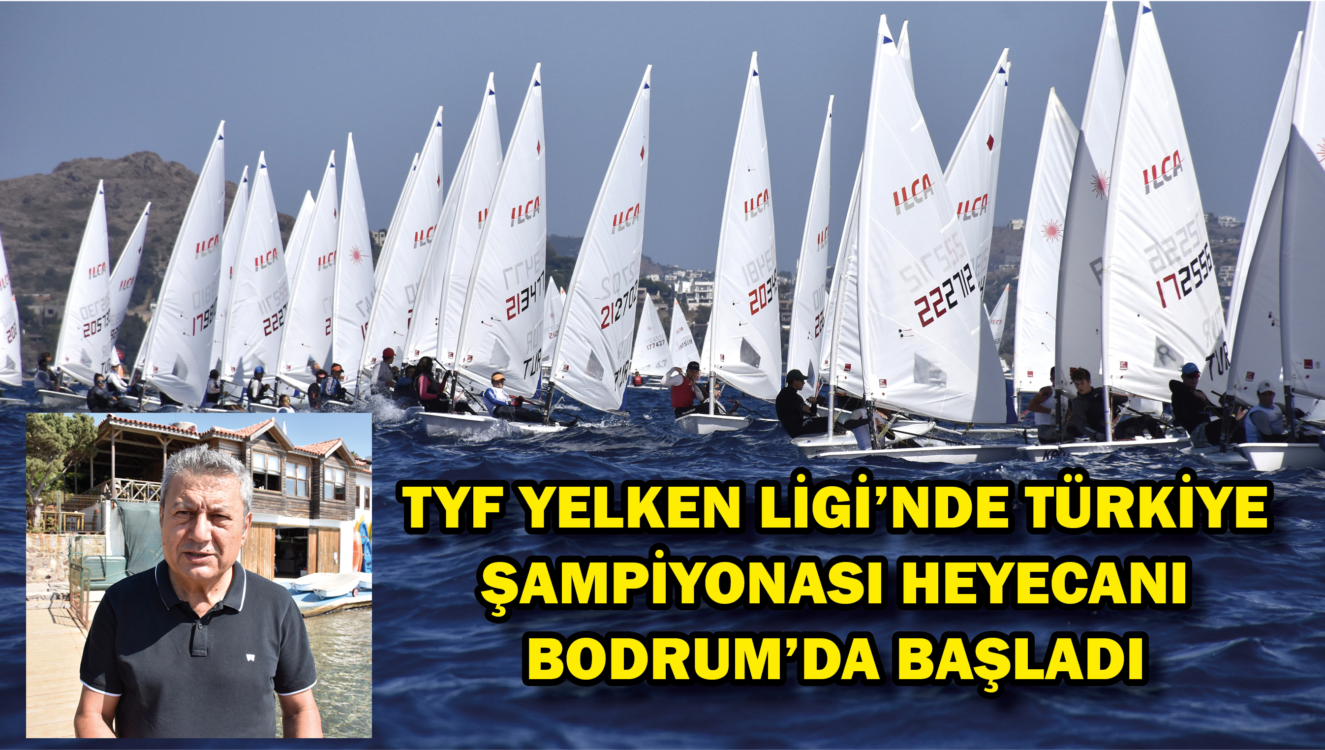 TYF Yelken Ligi'nde Türkiye Şampiyonası heyecanı Bodrum'da başladı