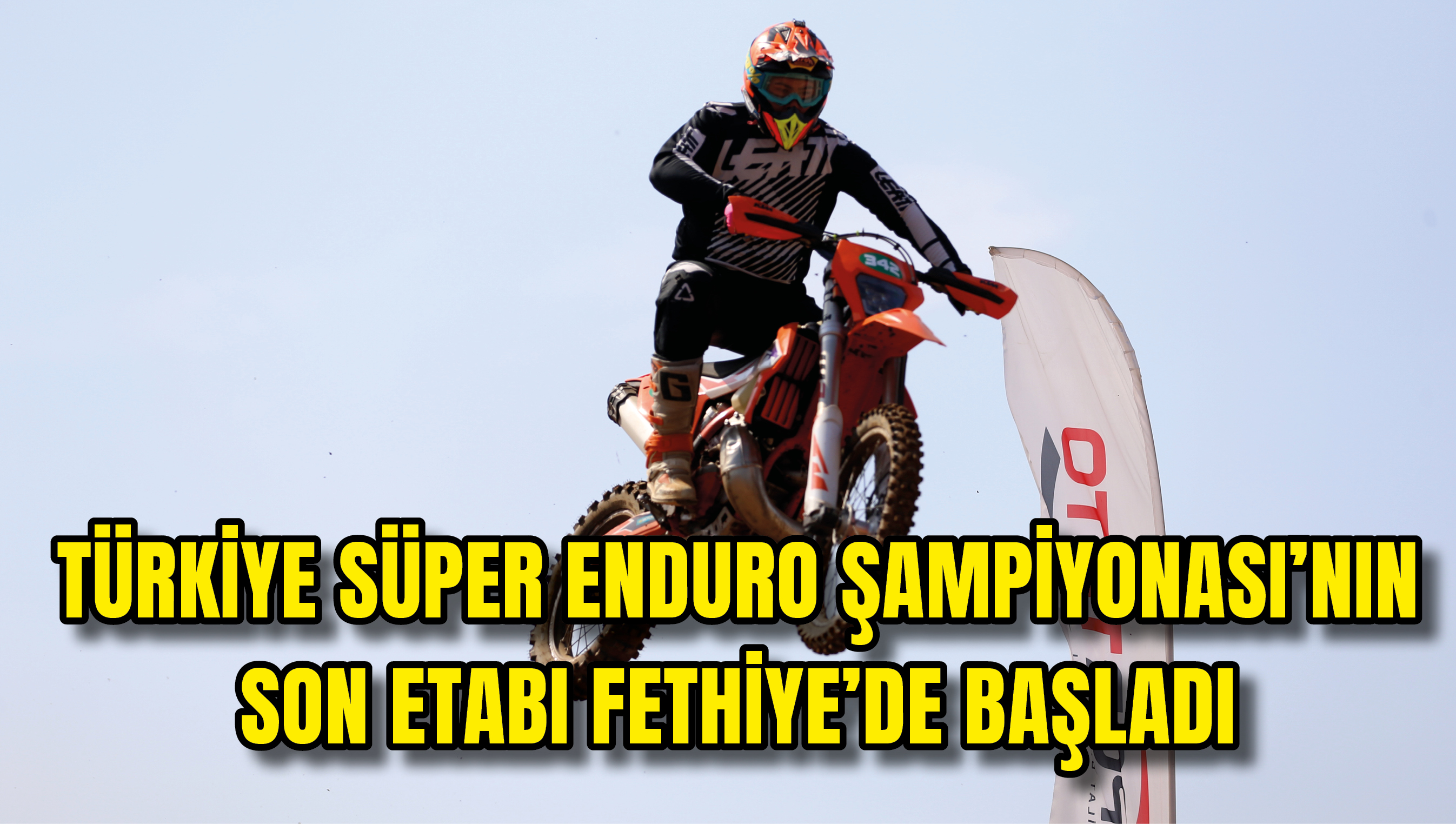 Türkiye Süper Enduro Şampiyonası'nın son etabı  başladı