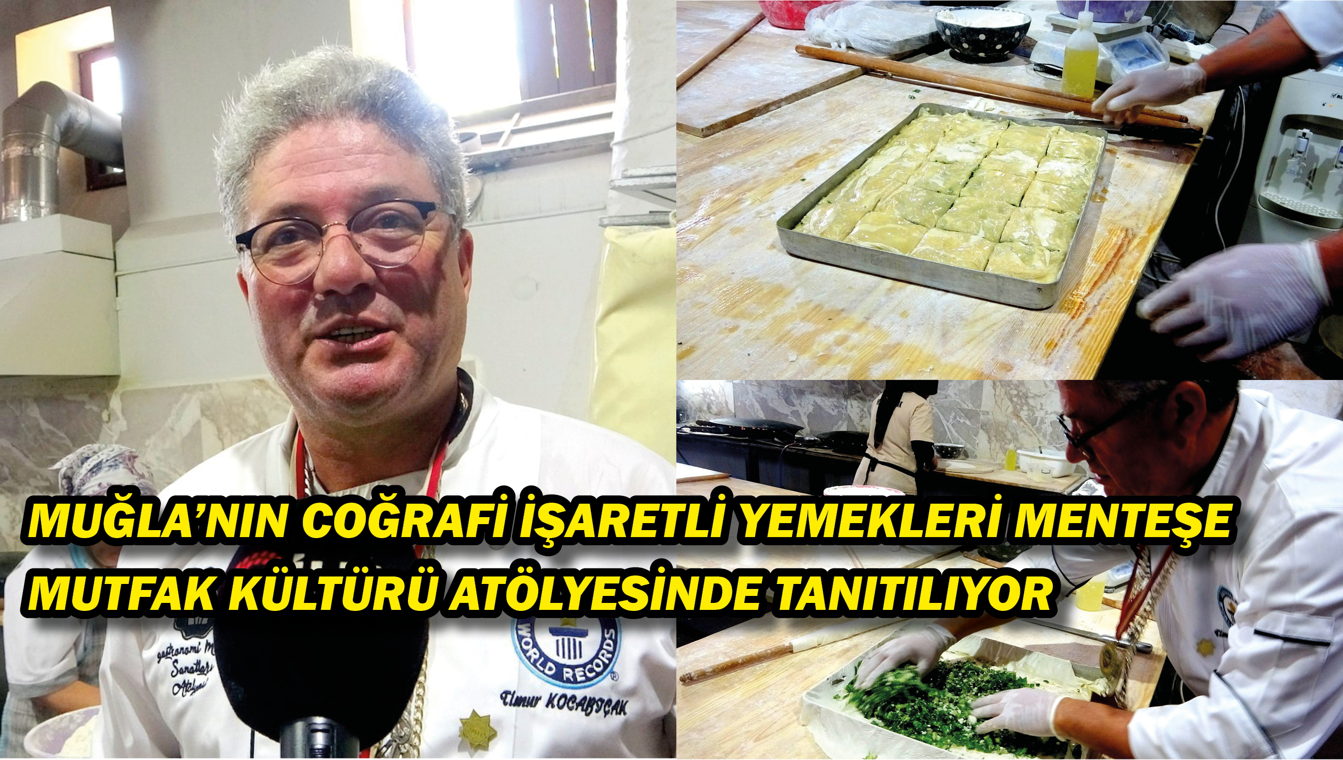 Muğla’nın coğrafi işaretli yemekleri Menteşe Mutfak Kültürü Atölyesinde tanıtılıyor