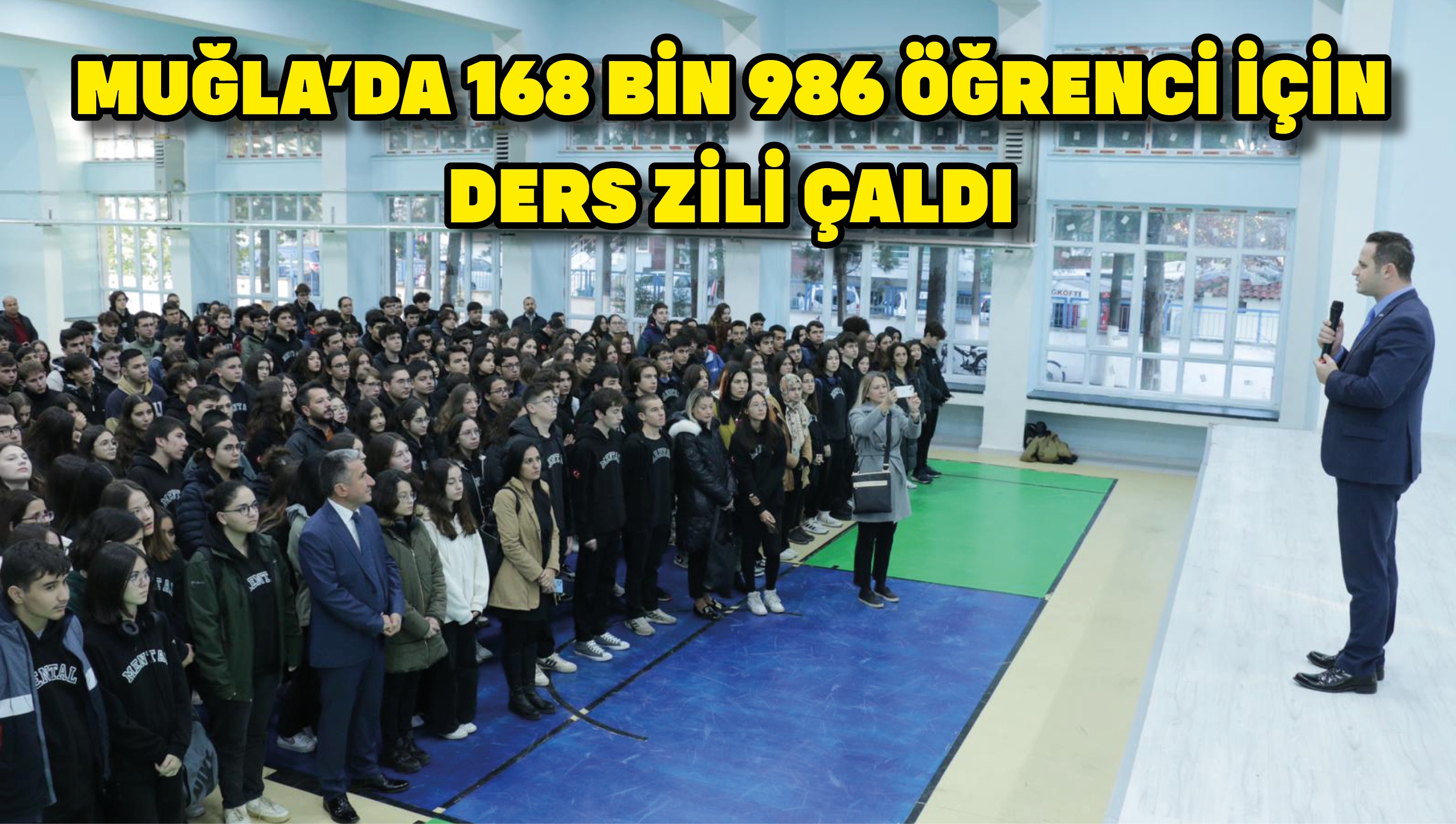 Muğla’da 168 bin 986 öğrenci için ders zili çaldı