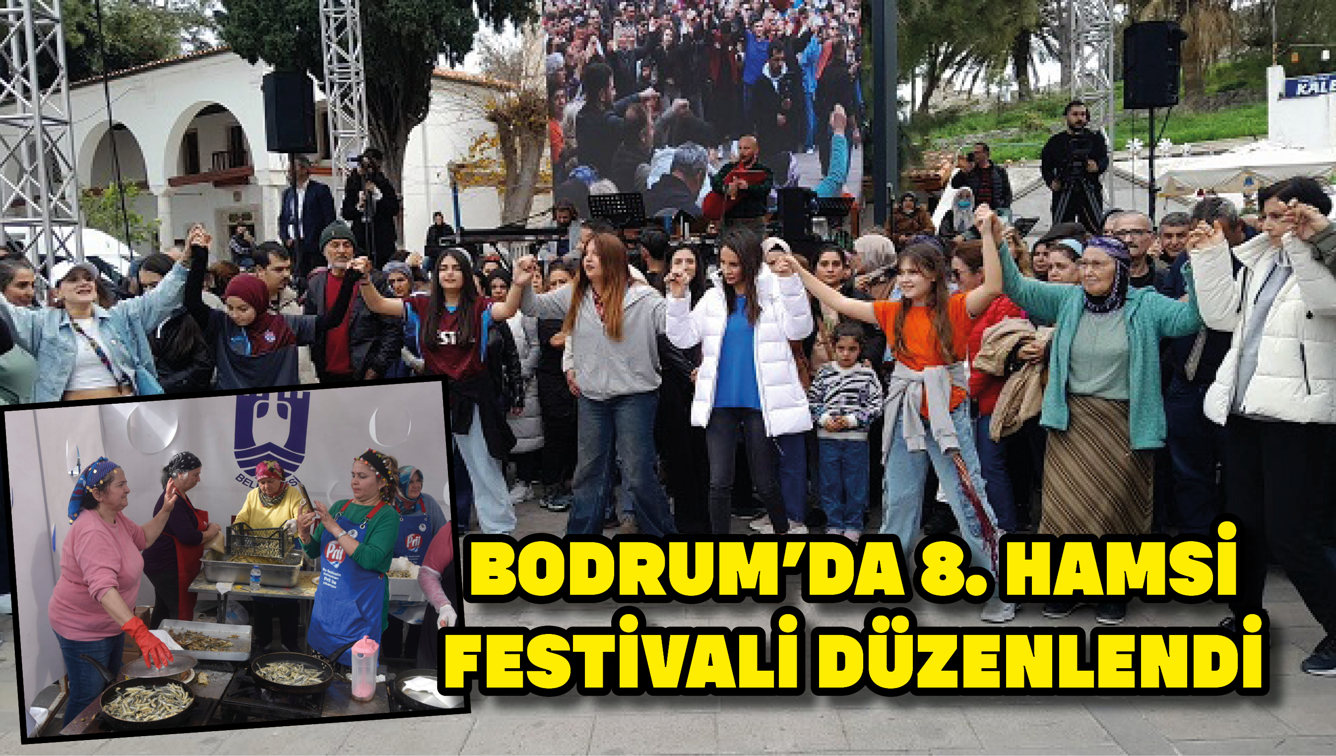 Bodrum'da 8. Hamsi Festivali düzenlendi