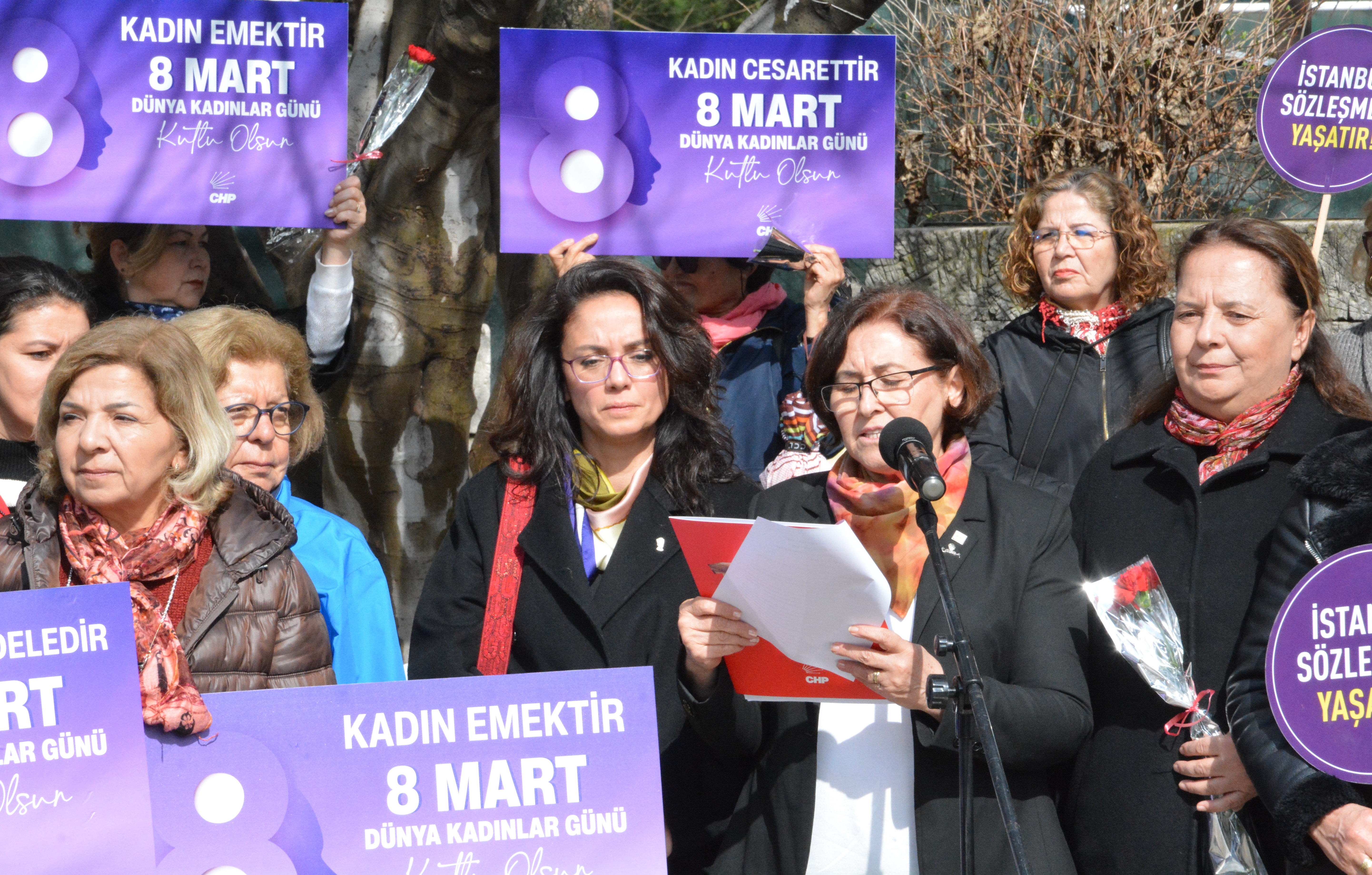 CHP Muğla Kadın Kolları: “Eşit bir Türkiye için mücadele ediyoruz