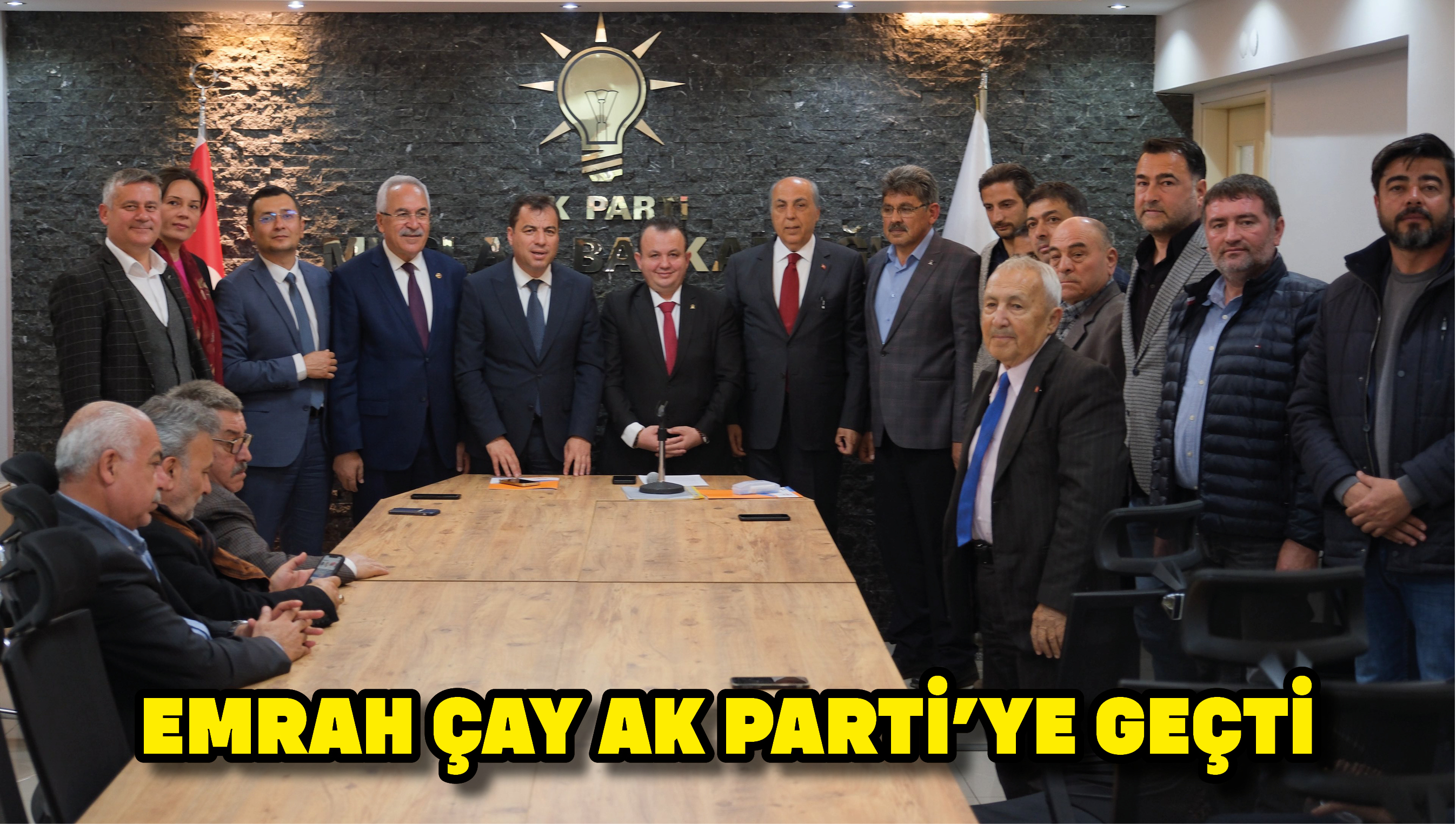 Emrah Çay AK Parti’ye geçti