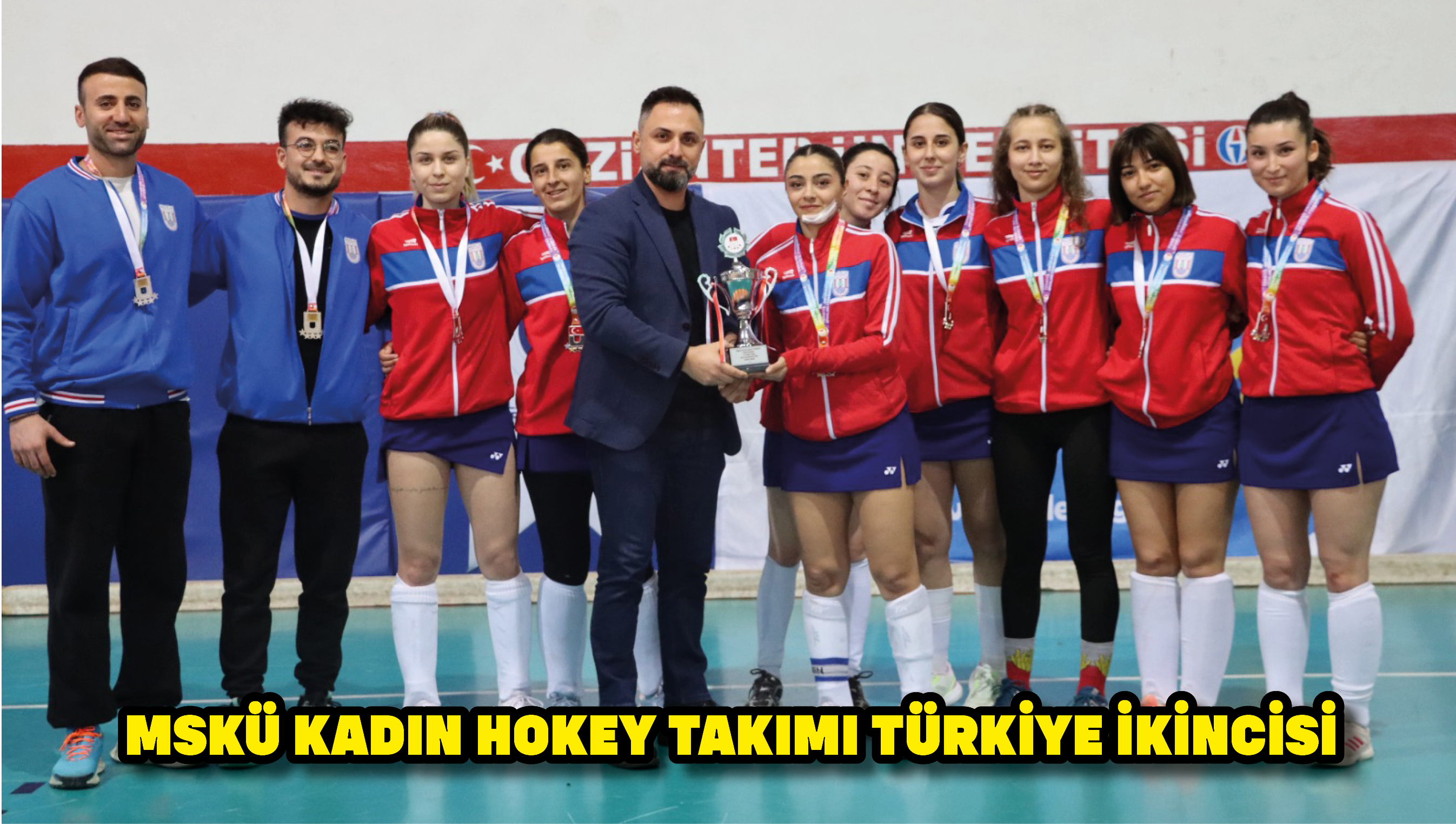 MSKÜ Kadın Hokey Takımı Türkiye İkincisi