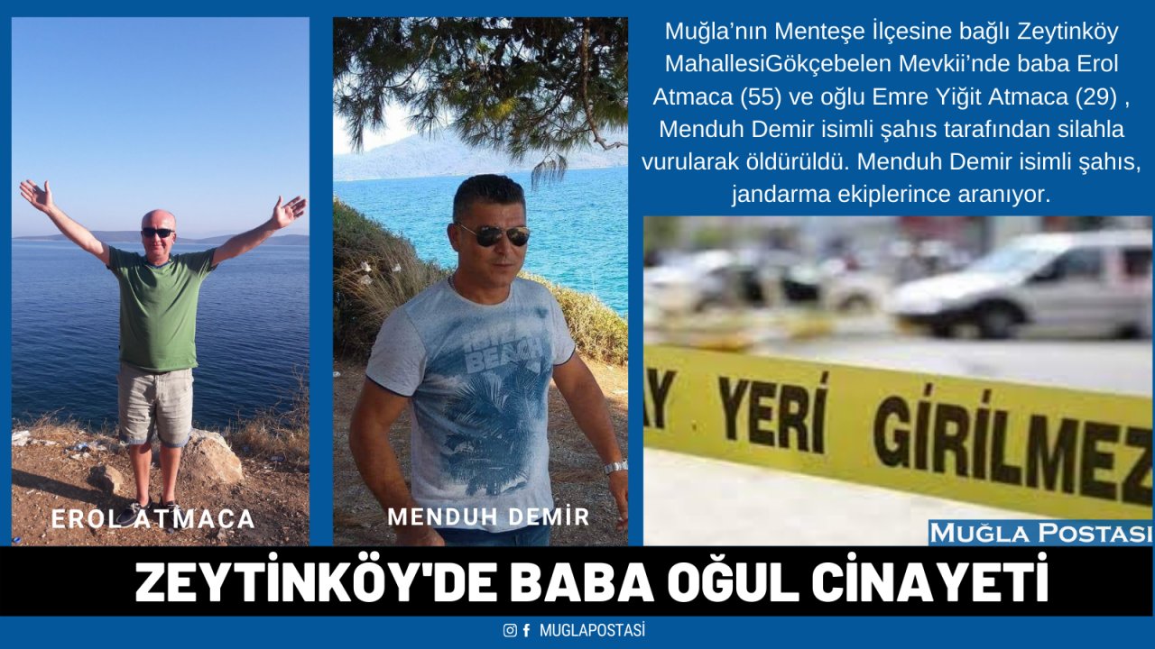 Zeytinköy’de baba oğul öldürüldü