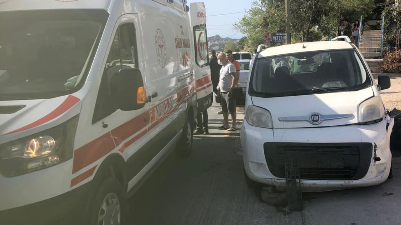 Bodrum’da kaza: 1 ağır yaralı