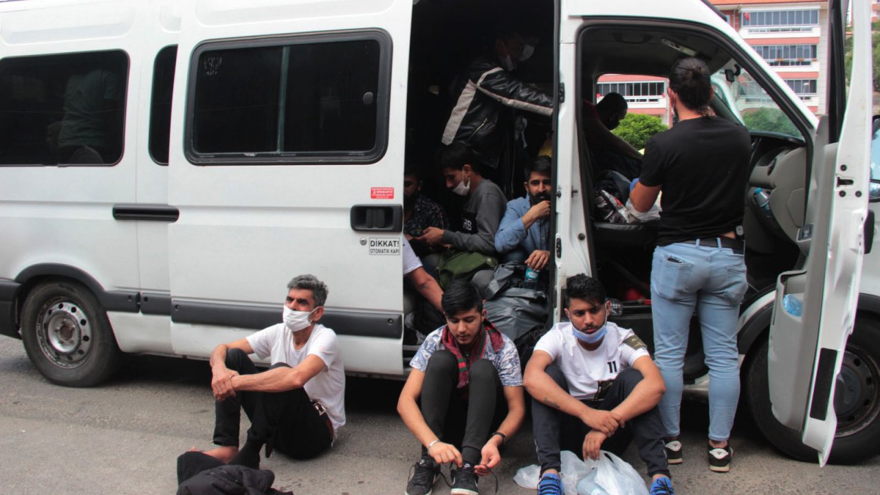 Menteşe'de 34 düzensiz göçmen yakalandı
