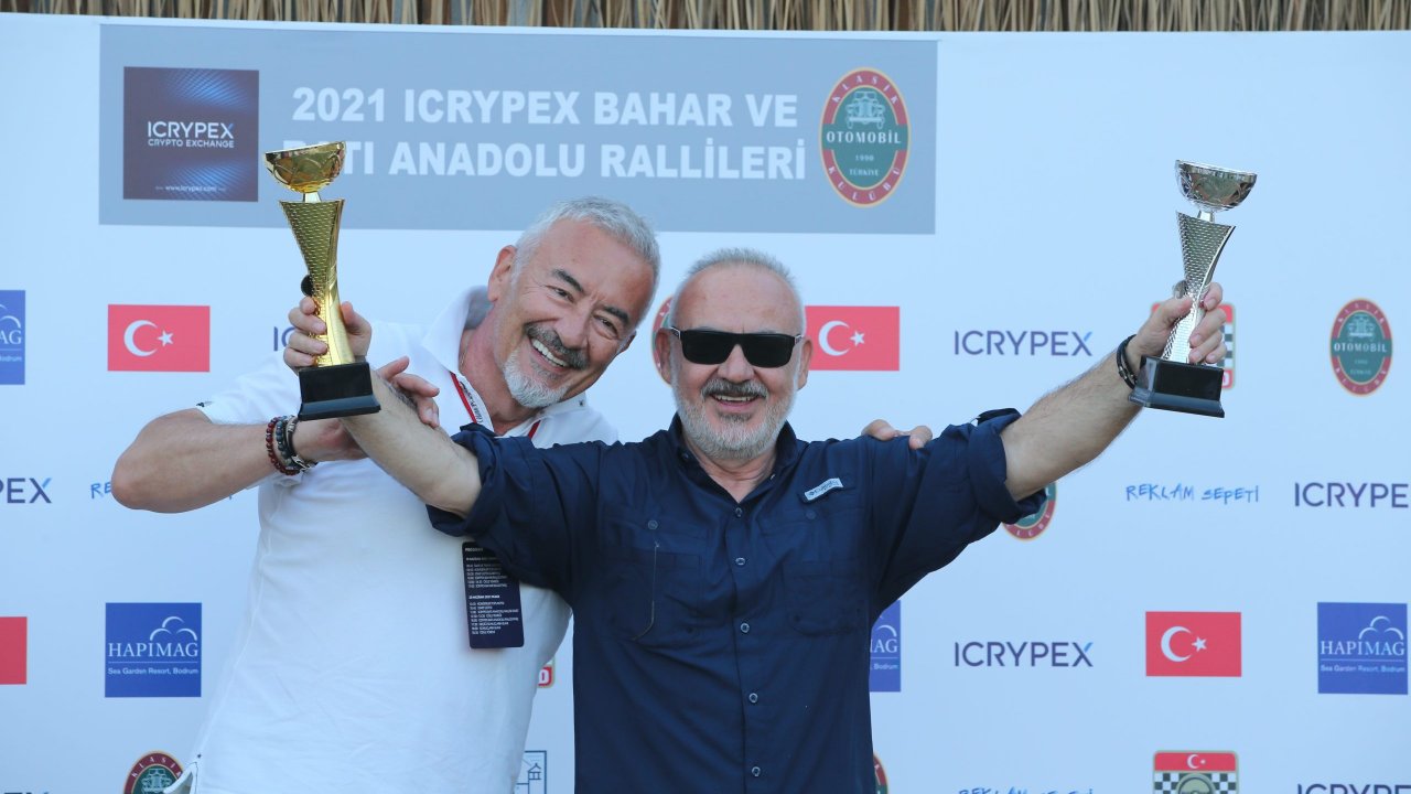 Bodrum'daki "2021 Bahar Rallisi ve Batı Anadolu Rallisi" yarışları sona erdi