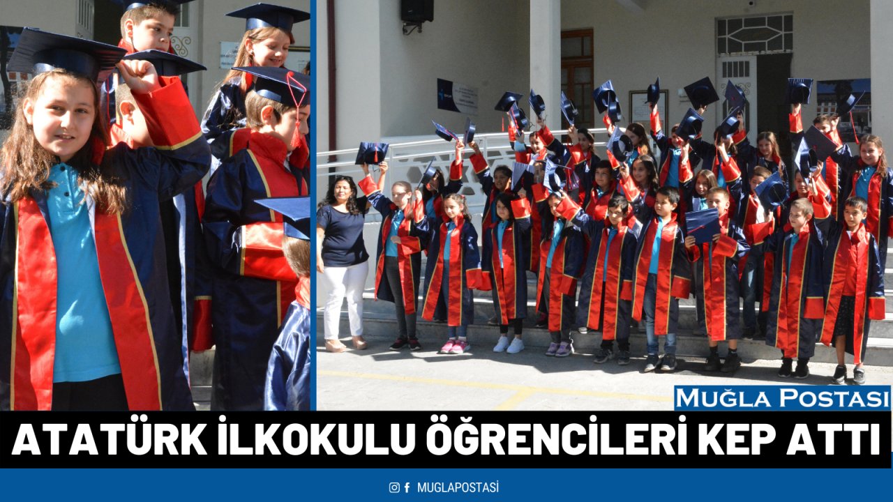 Atatürk İlkokulu öğrencileri kep attı