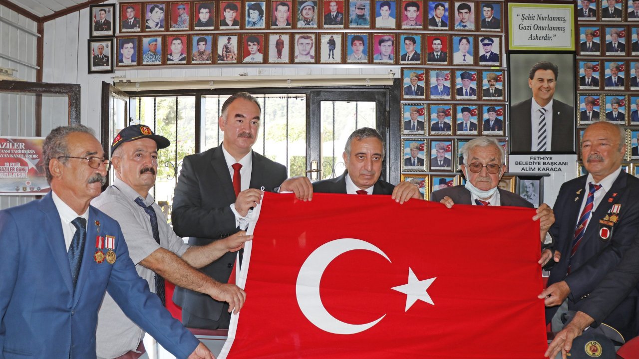 Fethiye Cumhuriyet Başsavcısı Bingül, gazileri ziyaret etti