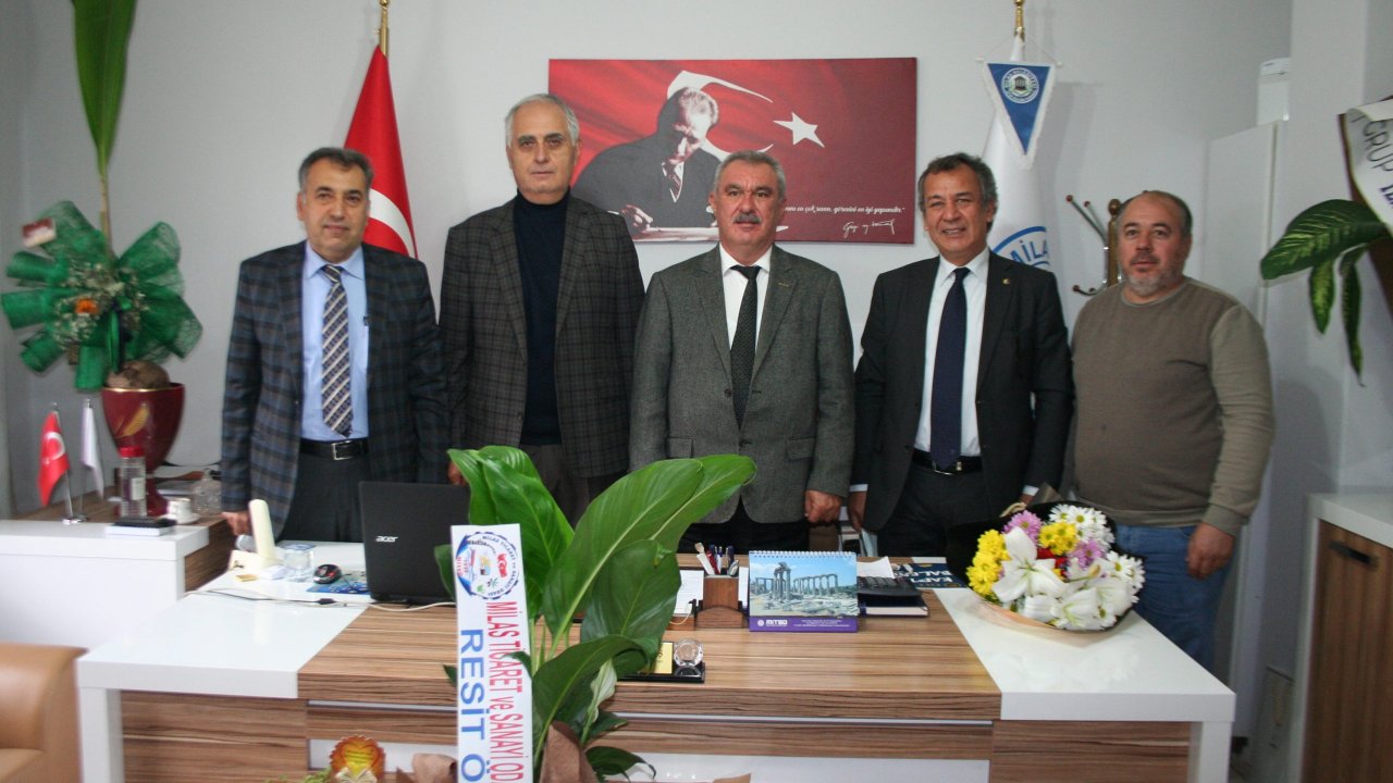 MİTSO yeni belediye başkan yardımcılarını ziyaret etti