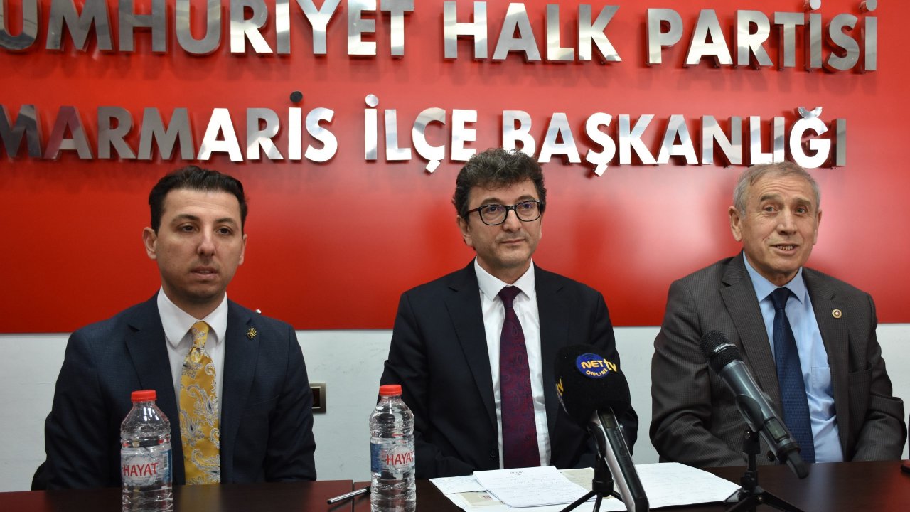 CHP Genel Başkan Yardımcısı Taşkın,  basın toplantısı düzenledi: