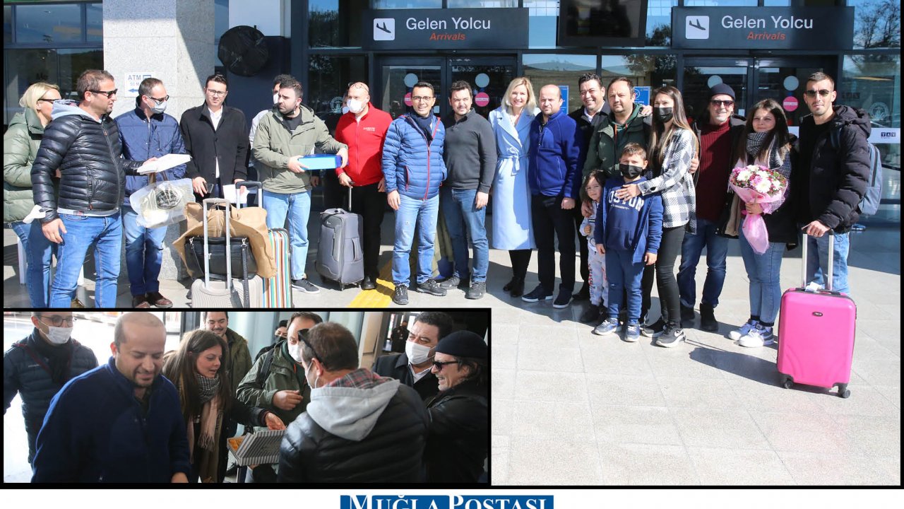 Ukrayna'daki savaştan kurtarılan Bodrumlu turizmciler Türkiye'ye geldi-